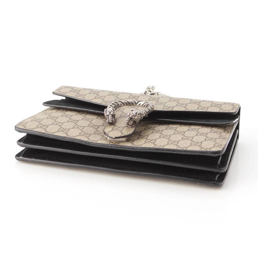 GucciGucci GG Supreme Dionysus Chain Shoulder Bag Beige - Picture 5 of 8